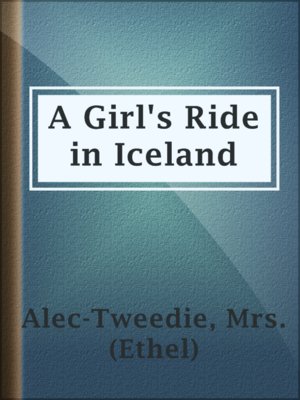 cover image of A Girl's Ride in Iceland